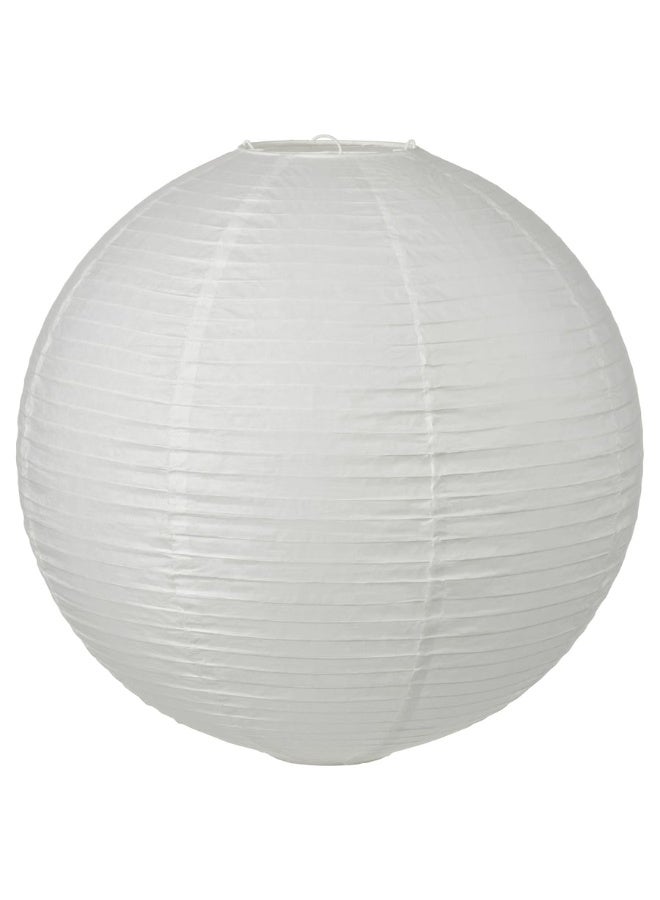 GULLSUDARE Pendant lamp shade, white/handmade, 45 cm - Image 1